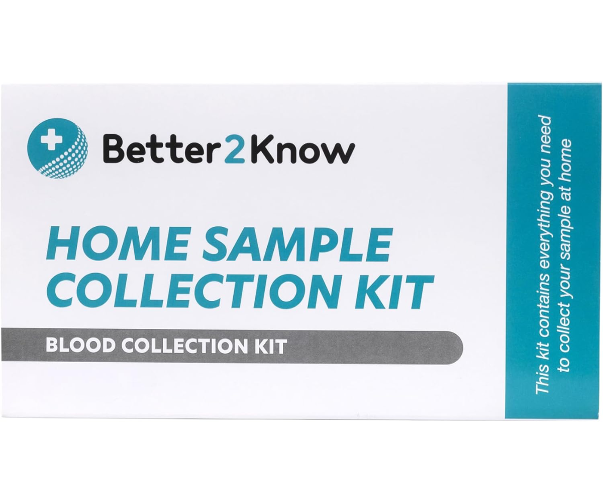 Blood sample collection kit box