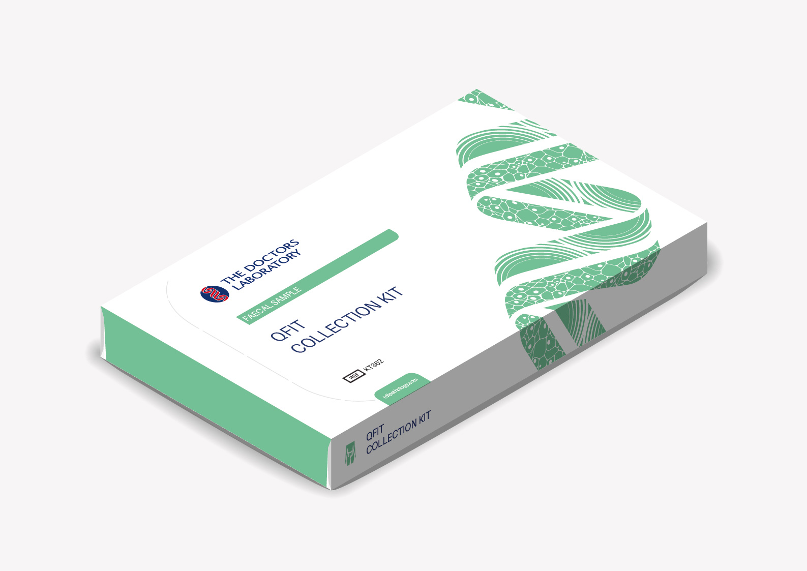 QFIT home sample collection kit box