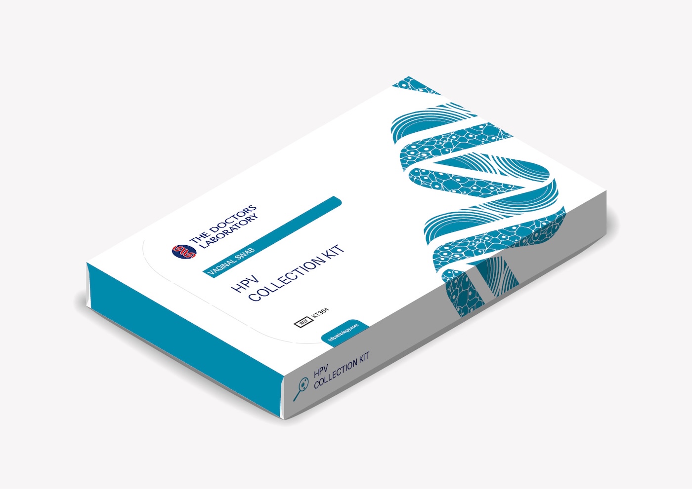 hpv home sample collection kit box