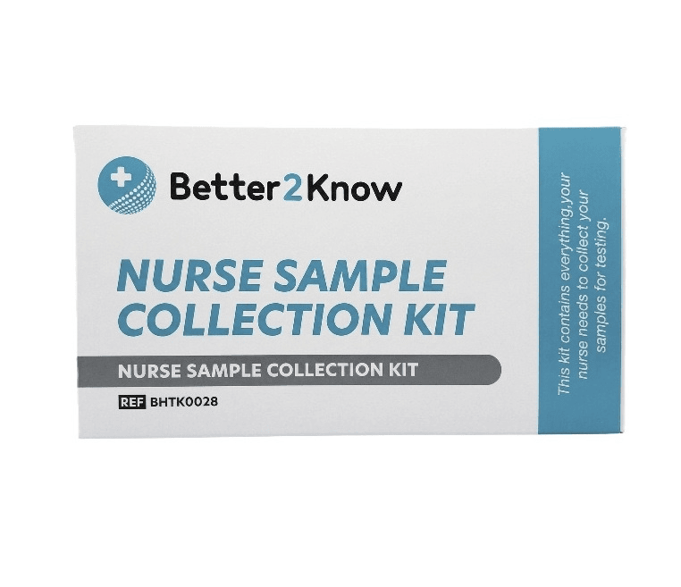Nurse sample collection kit box